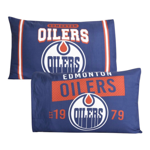 Coming Soon: Edmonton Oilers NHL  2 Pack Pillow Cases
