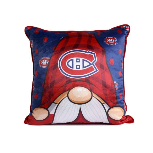 Montreal Canadiens NHL Gnome Decor Pillow 18x18 inches