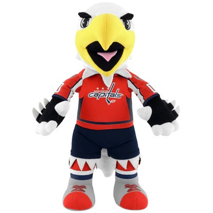 Slapshot Washington Capitals  NHL Mascot 10 Inch Plush