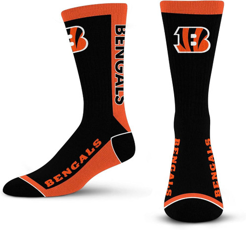Coming Soon: Cincinnati Bengals NFL MPV Men’s Crew Length Socks
