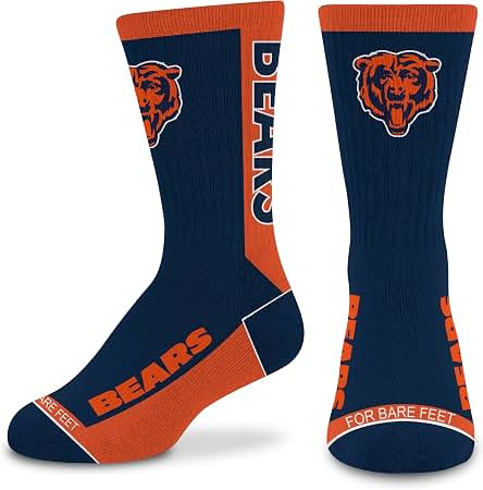 Coming Soon: Chicago Bears NFL MPV Men’s Crew Length Socks