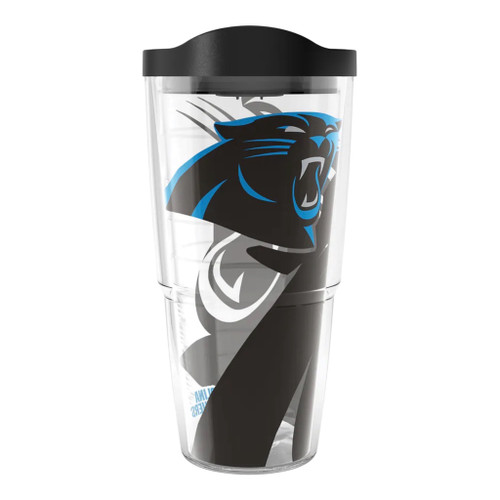 Carolina Panthers NFL Tervis Genuine 24 Oz Hot Cold Tumbler Travel Cup