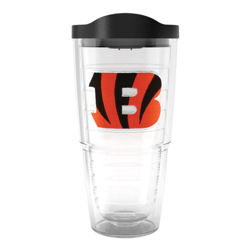 Cincinnati Bengals NFL Tervis Emblem 24 Oz Hot Cold Tumbler Travel Cup