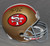 Jerry Rice San Francisco 49ers Autographed Replica Full Size Helmet Jerry Rice San Francisco 49ers Autographed Replica Full Size Helmet