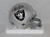 Howie Long Oakland Raiders Autographed Mini Football Helmet with case