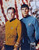 William Shatner Captain Kirk Star Trek Autographed With Spock 16x20 Photo