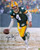 Brett Favre Green Bay Packers Autographed Snow Game Flip 16x20