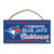 Toronto Blue Jays MLB Baseball Clubhouse Wood Sign with Rope.