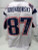 Rob Gronkowski New England Patriots Autographed Away Custom Football Jersey