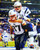 Rob Gronkowski New England Patriots Autographed Carrying Brady  16x20 Photo