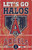 Los Angeles Angels Lets Go Halos MLB 11x17 Wood Slogan Sign
