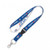 Toronto Blue Jays MLB Team Color  Lanyard with Detachable Buckle 1 Inch