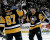 Kris Letang Pittsburgh Penguins Autographed with Crosby 8x10 Photo