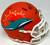 Ricky Williams Miami Dolphins Autographed  AMP Mini Helmet with Smoke Weed Everyday Inscription