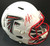 Michael Vick Atlanta Falcons Autographed Flat White Speed Replica Helmet