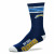 San Diego/ Los Angeles Chargers NFL 4 Stripe Deuce  Quarter-Length Socks