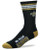 New Orleans Saints NFL 4 Stripe Deuce  Quarter-Length Socks New Orleans Saints NFL 4 Stripe Deuce  Quarter-Length Socks