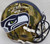 Russell Wilson Seattle Seahawks  Autographed  Camo Speed Replica Helmet