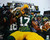 Davante Adams Green Bay Packers Autographed Lambeau Leaping 16x20 Photo