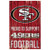 San Francisco 49ers Proud to Support 49ers Football NFL 11x17 Wood Sign