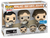 Michael Scott Dwight Schrute Jim Halpert  The Office Walmart Exclusive 3 Pack Funko Pop