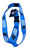 Carolina Panthers NFL Team Color  Lanyard with Detachable Buckle 1 Inch