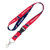 Houston Texans NFL Team Colour  Lanyard with Detachable Buckle 1 Inch