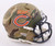 Devin Hester Chicago Bears Autographed Camo Speed Mini Football Helmet
