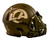 Cooper Kupp Los Angeles Rams   Autographed STS Mini Football Helmet with Visor
