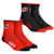 Carolina Hurricanes  Men's Rock Em Socks Core Team 2-Pack Quarter Length Sock Set