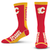 Calgary Flames NHL MVP Men’s For Bare Feet  Crew Length Socks Calgary Flames NHL MVP Men’s For Bare Feet  Crew Length Socks