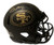 Brandon Aiyuk San Francisco 49ers Autographed Gold Ink Speciality Eclipse Speed Mini Football Helmet