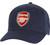 Arsenal FC EPL Adjustable Velcro Crested Logo Blue Cap