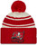 Tampa Bay Buccaneers New Era Sideline Sport Cuffed Pom Knit Toque