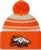 Denver Broncos New Era Sideline Sport Cuffed Pom Knit Toque