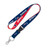 New England Patriots NFL Team Color Lanyard with Buckle