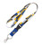 Golden State Warriors Color Block Lanyard with Buckle