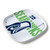 Coming Soon: Seattle Seahawks NFL Melamine Slogan Part Platter Large Plate