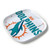 Coming Soon: Miami Dolphins NFL Melamine Slogan Party Platter Large Plate