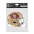 San Francisco 49ers Speed Flex Helmet Fan Decal 3.75 inch x 5 Inch