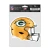 Green Bay Packers Speed Flex Helmet Fan Decal 3.75 inch x 5 Inch