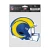 Los Angeles Rams Speed Flex Helmet Fan Decal 3.75 inch x 5 Inch