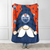 Edmonton Oilers Gnome Throw Blanket 50x60 inches
