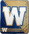 Winnipeg Blue Bombers Tailgate Plush  50x60 inch Throw Blanket