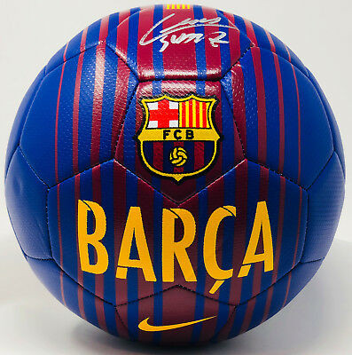 Luis Suarez Barcelona FC La Liga Autographed Soccer Ball ...