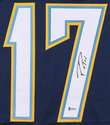 Phillip Rivers Autographed Los Angeles Chargers Framed Blue XL Jersey BAS  25344 – Denver Autographs