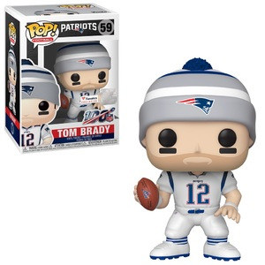 Funko Pop! Tom Brady New England Patriots Super Bowl LIII Champions NFL 100  Figurine