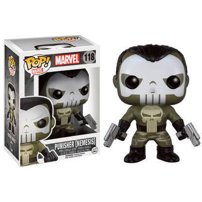 アメコミ Funko POP! Marvel Punisher Nemesis 118 Punisher-118-Nemesis-Marvel-