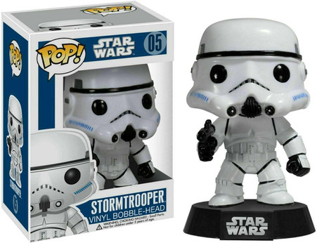 Stormtooper #05 Star Wars Blue Box Large Font Retired/Vaulted