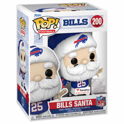 Buffalo Bills NFL Santa Claus Fanatics Exclusive Funko Pop - Maverick ...